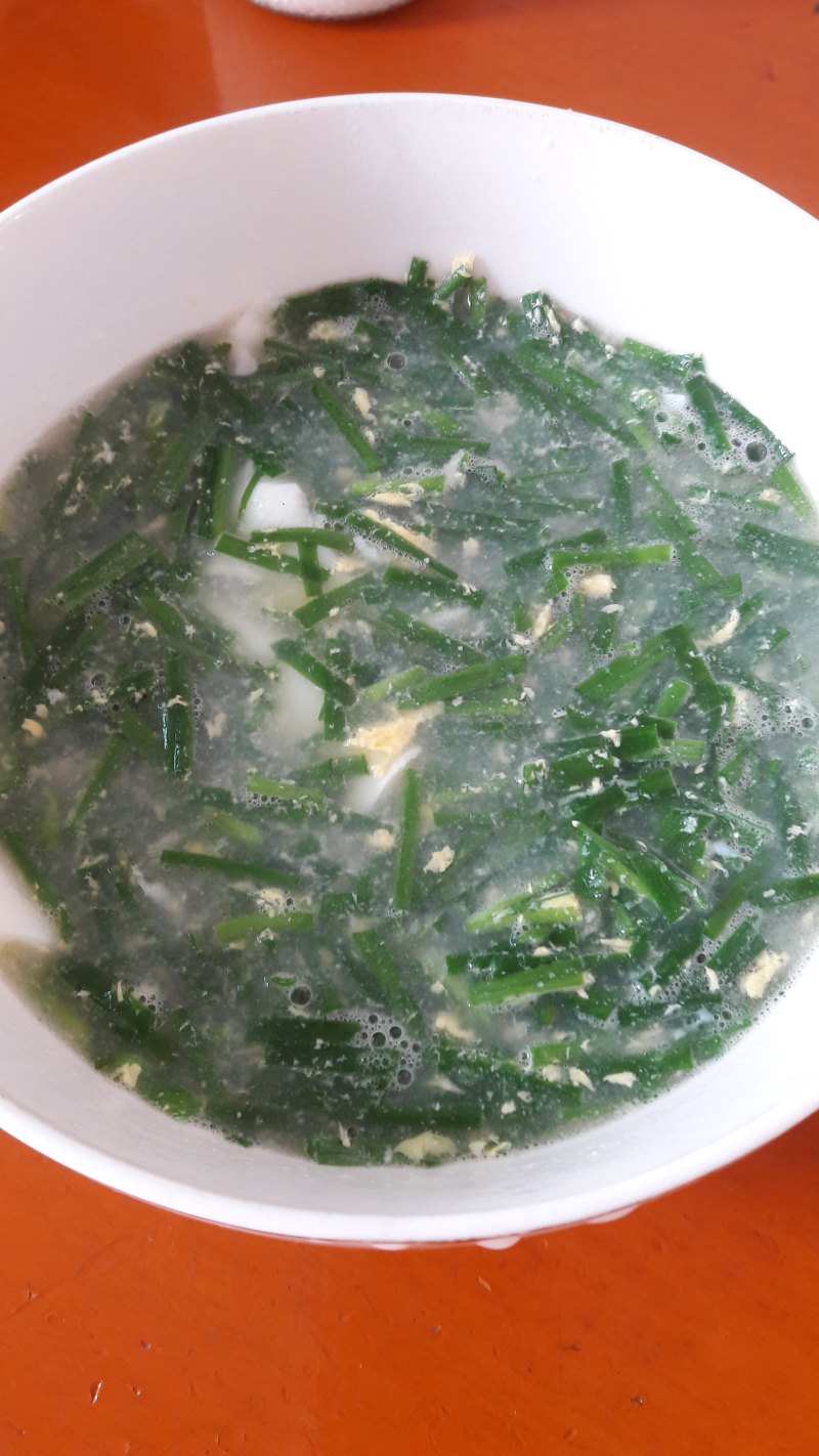 韭菜鸡蛋汤的家常做法 韭菜鸡蛋汤怎么做好吃